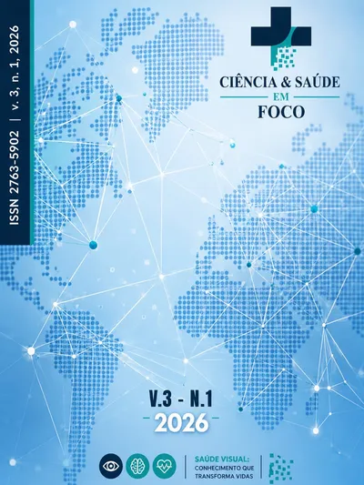 Capa da Revista Ciência & Saúde em Foco - Edição Nº 3