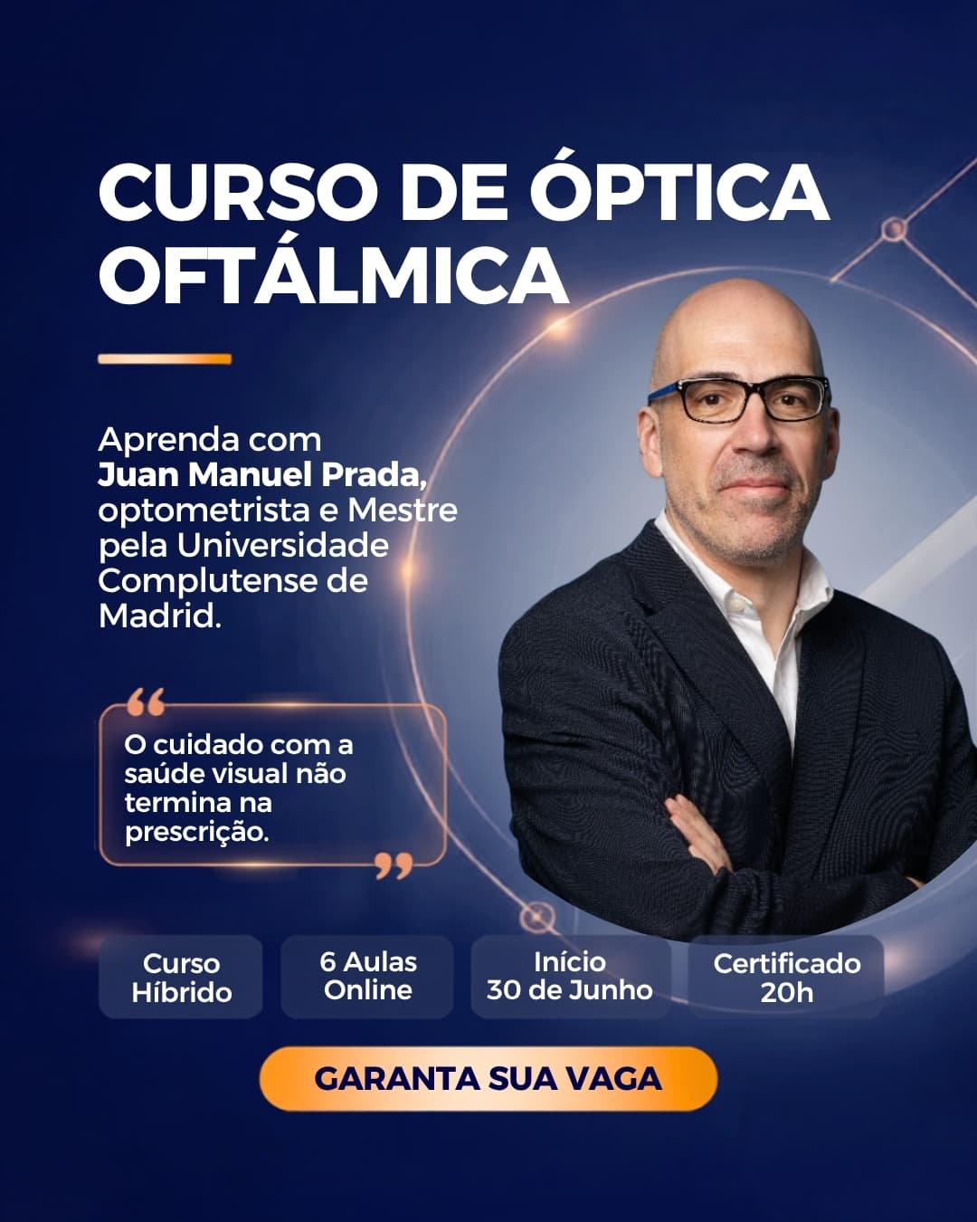 Inscrições para Óptica Oftálmica